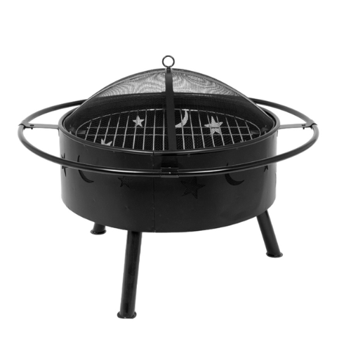 Brasero / Parrilla "centauro" Para Carbón Y Leña